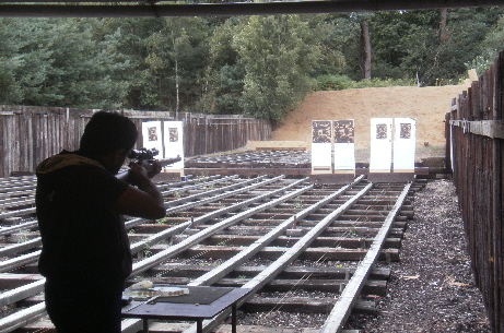 Alumnus shoots his way to two gold medals