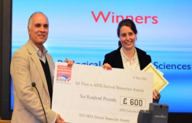 Scholar scoops ABTA award