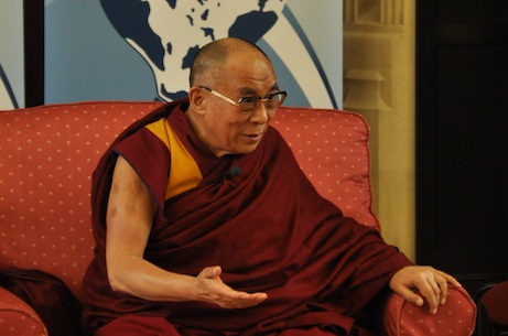 Dalai Lama speaks at Global Scholars Symposium