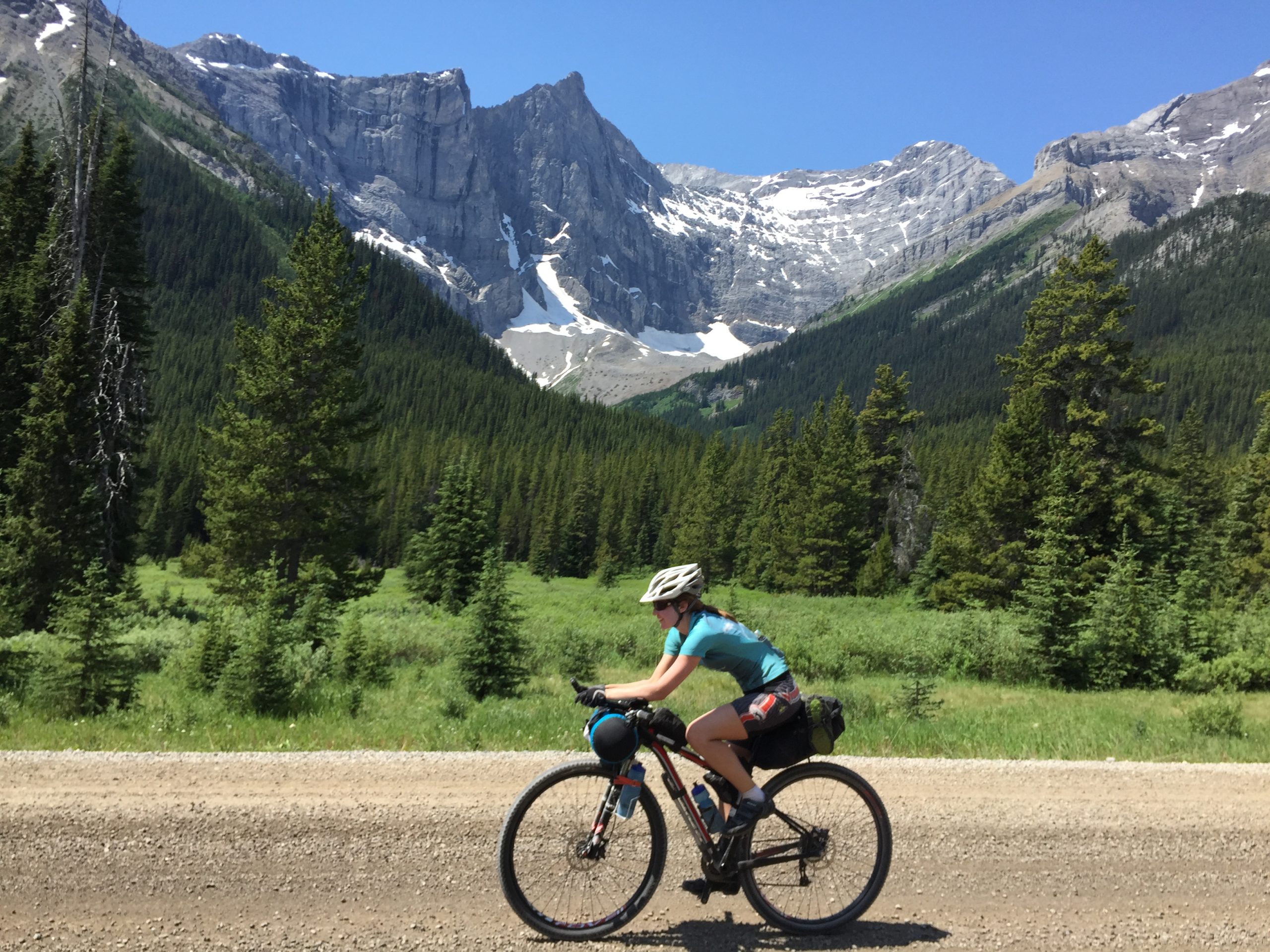 Riding through the Rockies