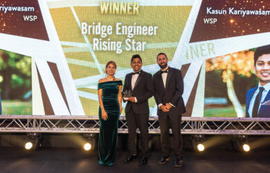 Kasun Kariyawasam hailed as bridge engineering rising star