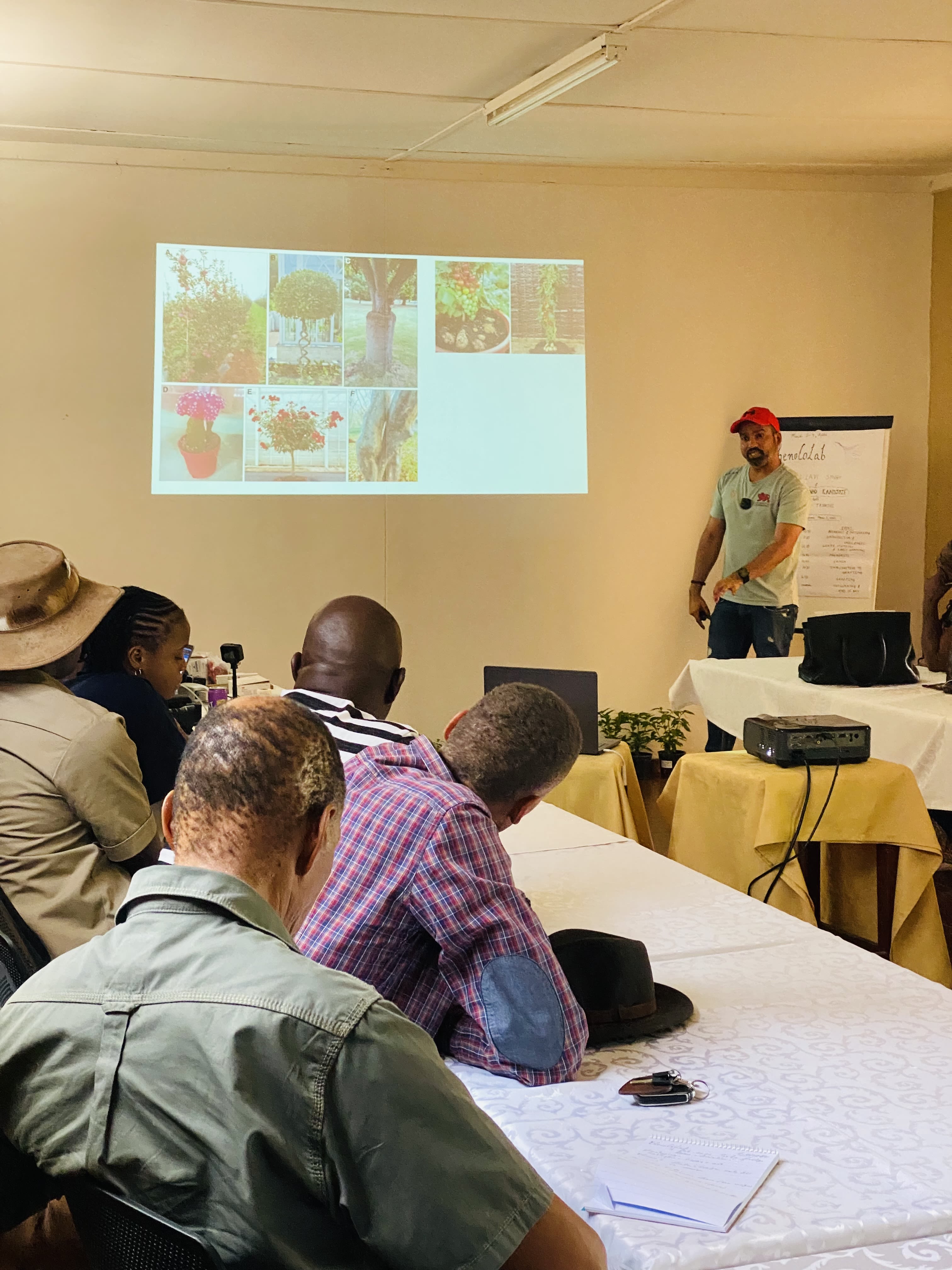 Anoop leading workshop