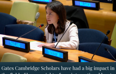 Gates Cambridge: Impact in human rights
