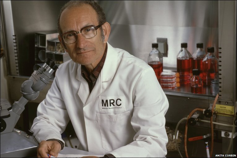 Scientist in lab coat