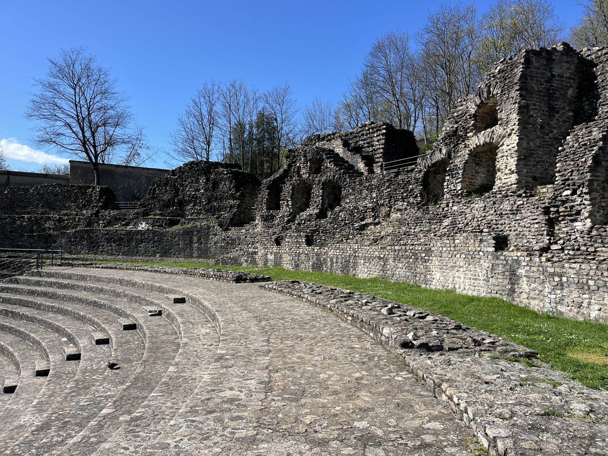 Ruins of Roman amphitheatre